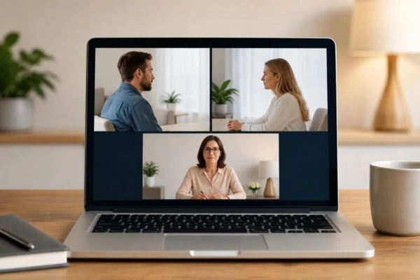 Image of online shuttle mediation Market Drayton